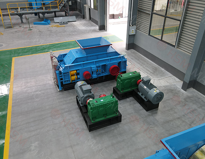 灰巖制砂機,大型石灰巖對輥破碎機廠家，灰巖液壓對輥破碎機價格